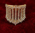 Gold Crystal Ring