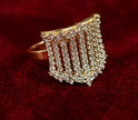 Gold Crystal Ring
