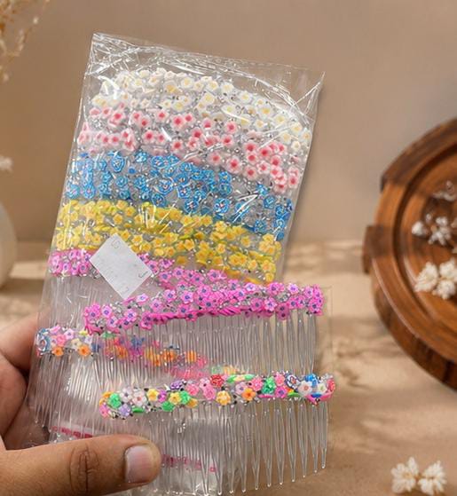 Mini Flower Hair Comb