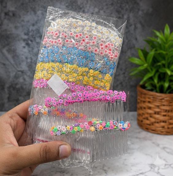 Mini Flower Hair Comb
