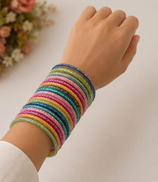 Multi Raindrop Bangles