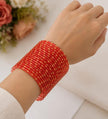Dark Orange Rainbow Bangles