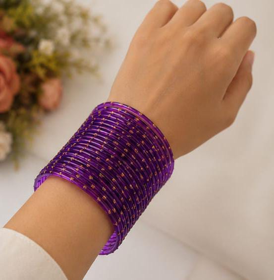 Purple Rainbow Bangles
