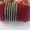 Black Stone Bangles