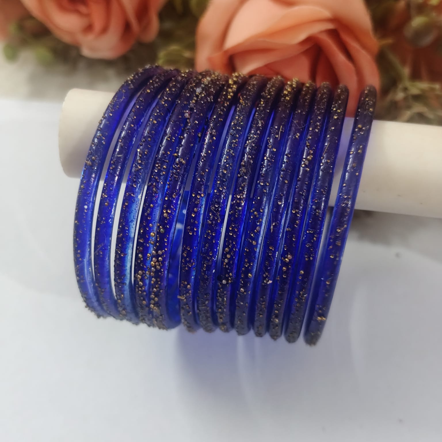 Kids Blue Raindrop Bangles