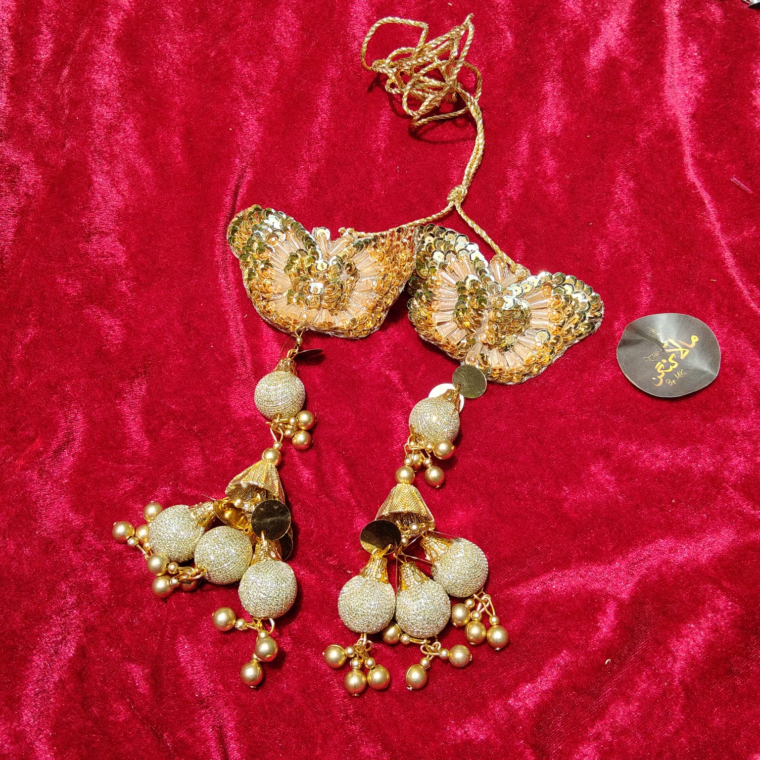 Golden Butterfly Tassel