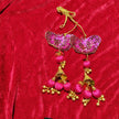 Pink Butterfly Tassel