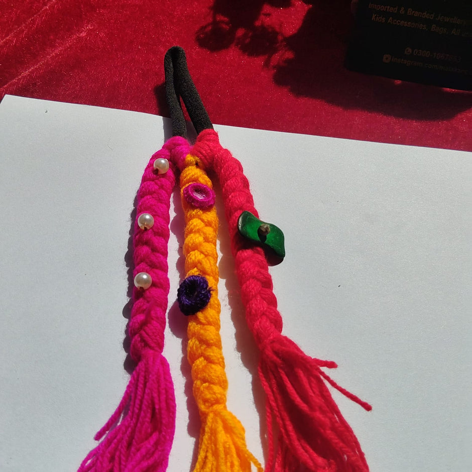 Kid Yellow Bahu Braid