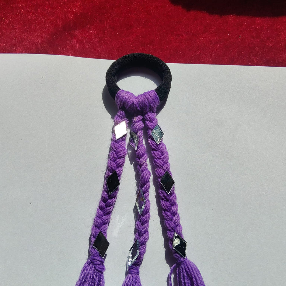 Kid Purple Bahu Braid