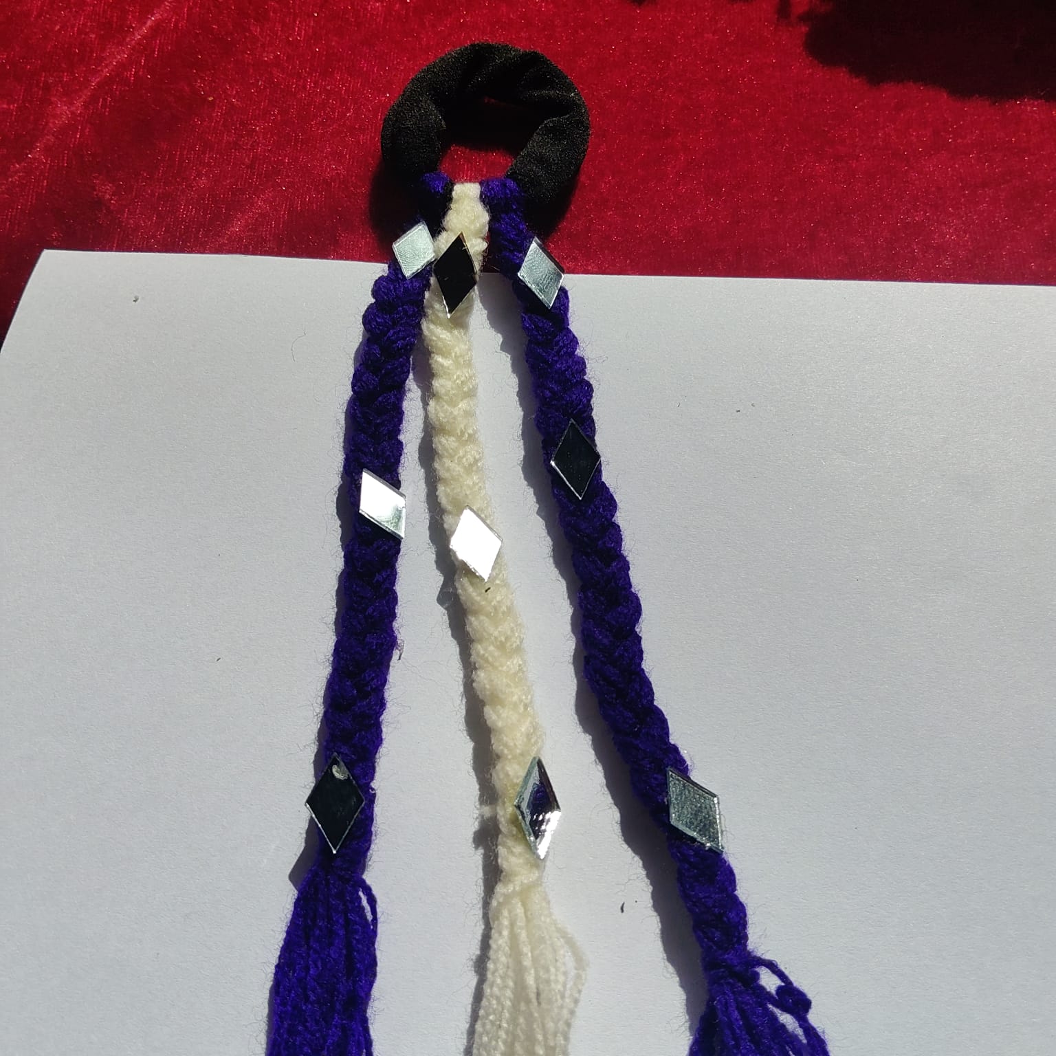 Kid Blue Mirror Bahu Braid