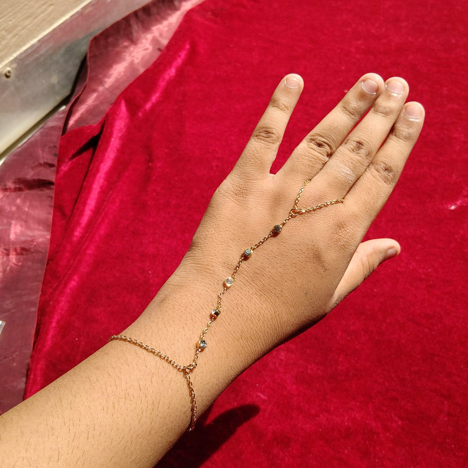 Crystal Hand Bracelet