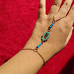 Beaded Hand Bracelet
