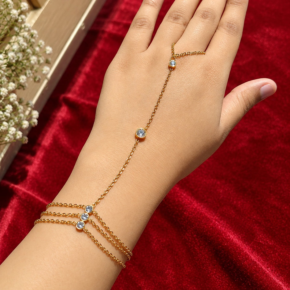 Delicate Gold Hathphool