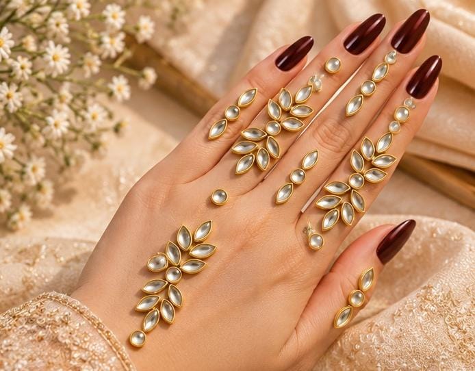 Press On Noor Mehndi