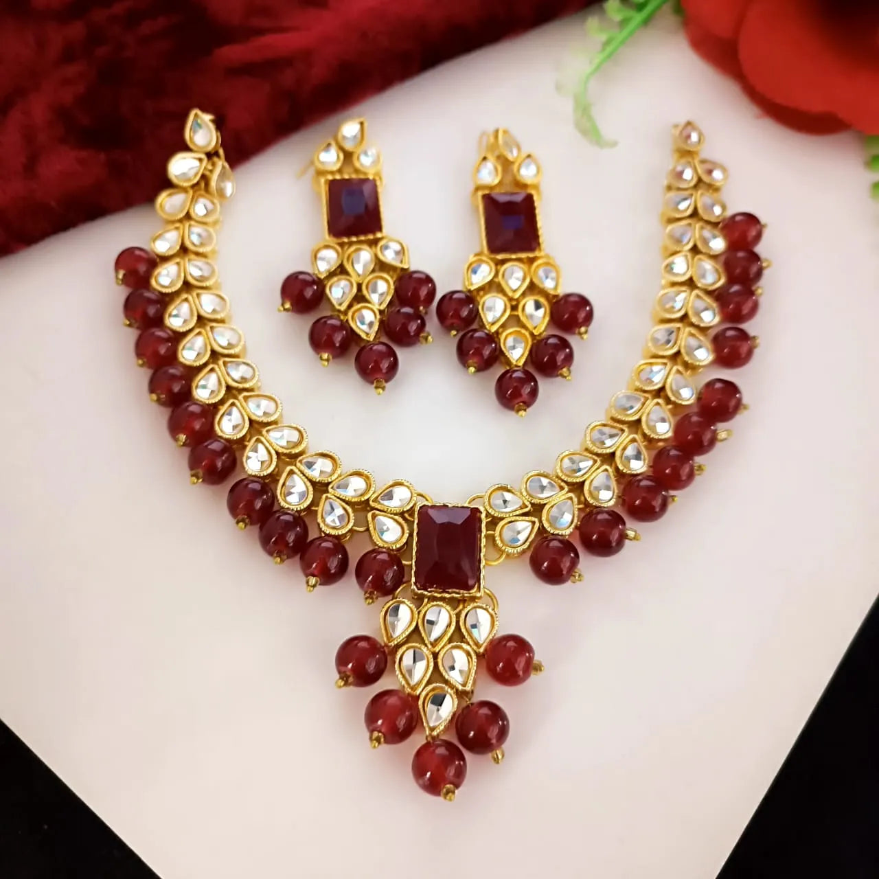 Mehroon Miral set