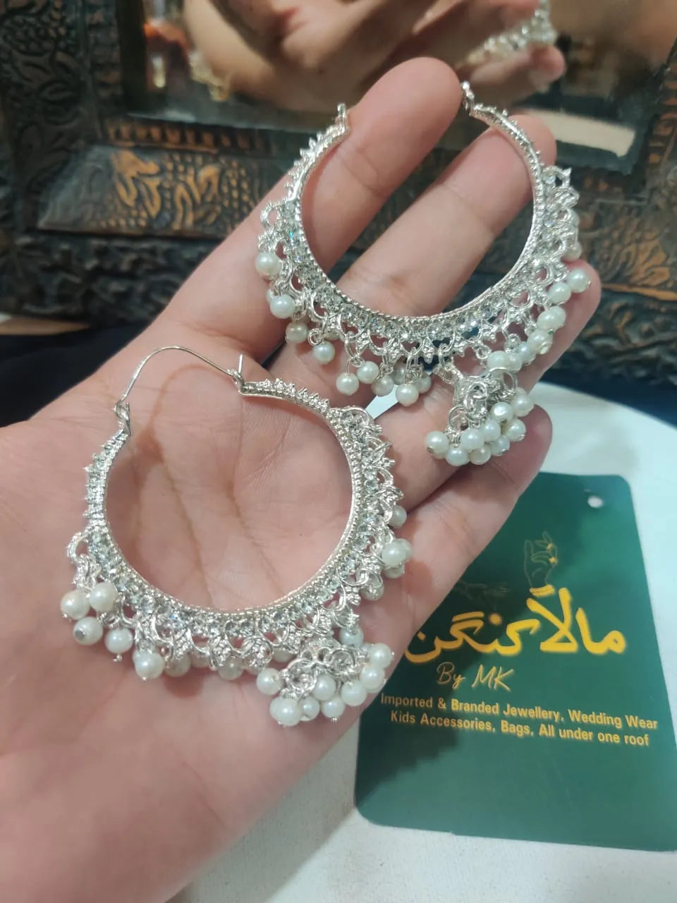 Chand  Silver Bali