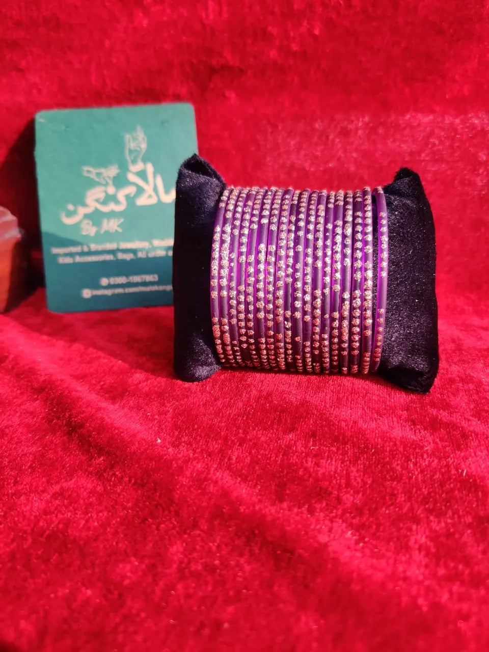 Kanch Purple churi