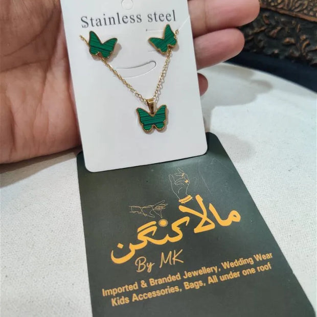 Butterfly Green Set