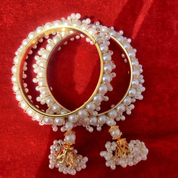 Pearl jumkie bangles