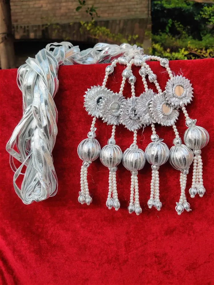 Silver Pearl Gota Paranda