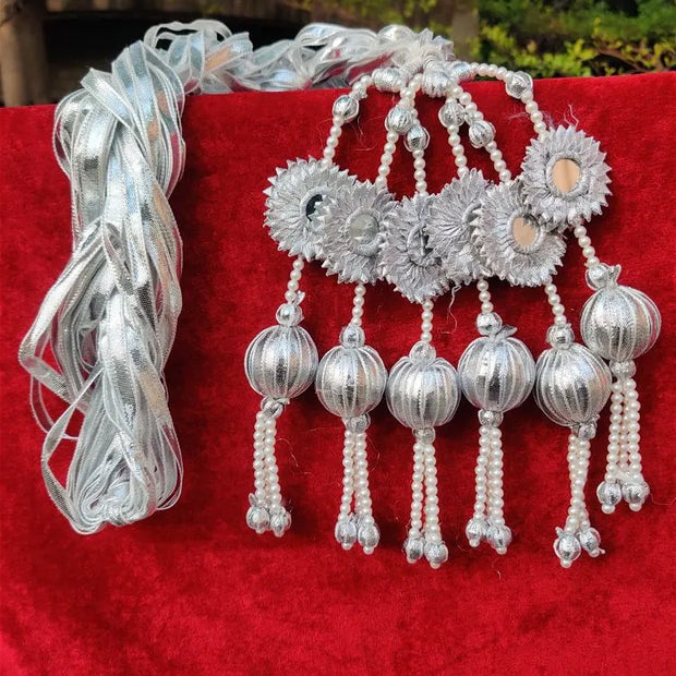 Silver Pearl Gota Paranda