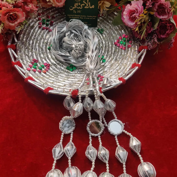 Silver Shisha Tassel  Paranda