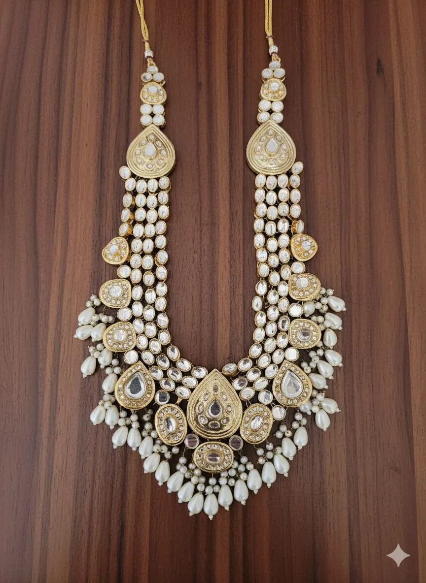 Designer Golden Kundun Rani Mala