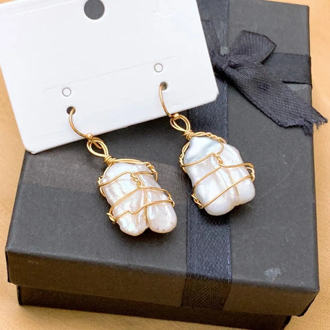 Mother of pearl earrings