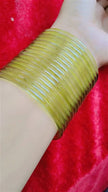 Olive Jelly Bangles
