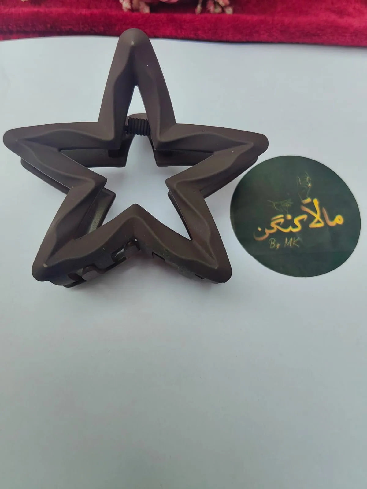 Brown Star Hairclip