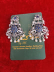 Mor bule earings