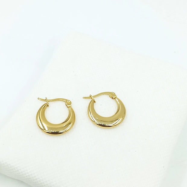 Golden hoops