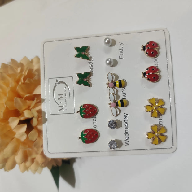 Funky ear studs