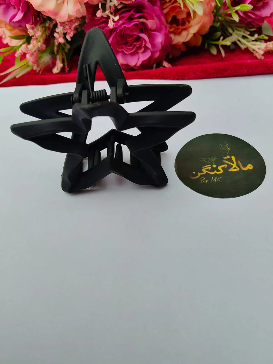 Black Star  HairClip