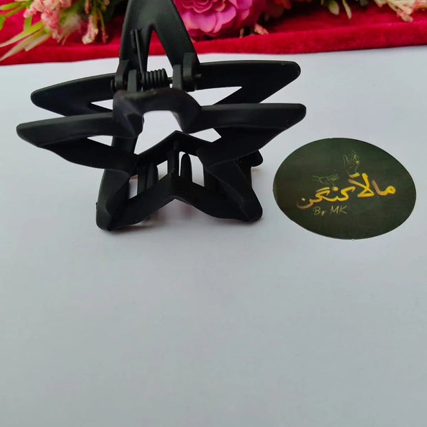 Black Star  HairClip