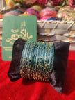 Rainbow Mint Glass Bangle