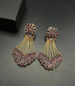 Red Designer Earring