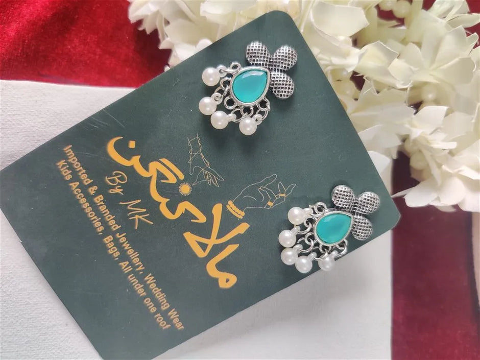Jugnoo mint  earings