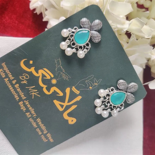 Jugnoo mint  earings