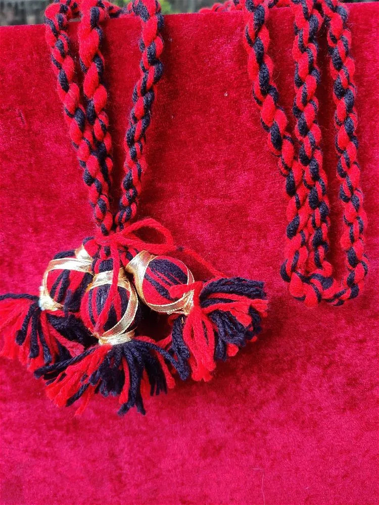 Red Boho Braid