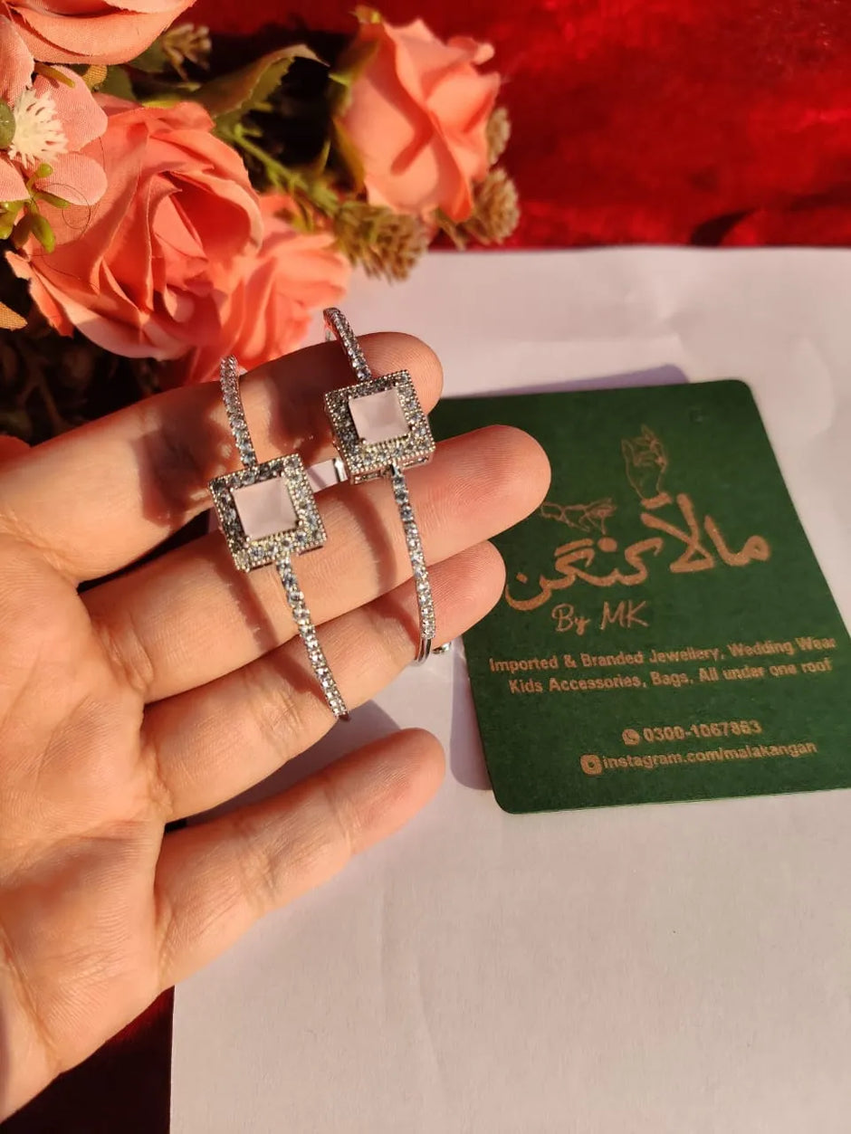 Square Bracelet Pair