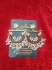 Peacock Black Earings